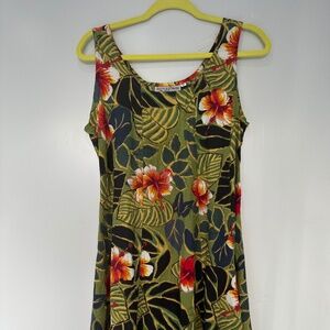 Hawaii Style Floral Dress